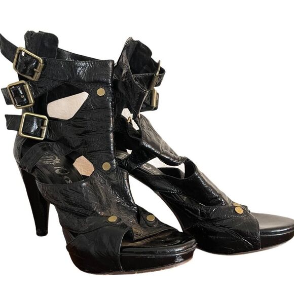 Jeffrey Campbell Black Heels - Picture 1 of 9